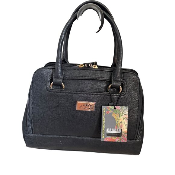Cameleon Concealed Carry Handbag Purse Bella Donna Black NWT - Picture 1 of 14